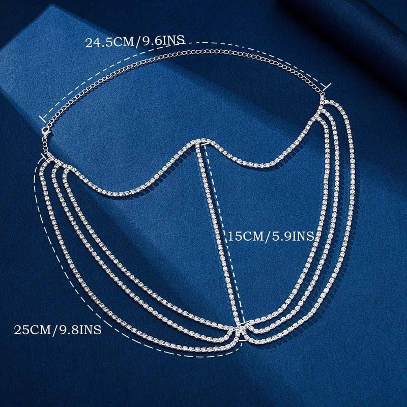 Fdesigner Vintage Head Chain Rhinestone Wedding Headpieces Face Cover Mask Hair Jewelry Gypsy Women Hair Accessories - Image 4